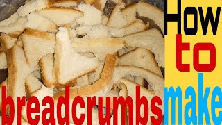 bread crumbs || How to make bread crumbs || Recipe Urdu and Hindi by Home recipe food