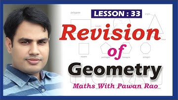 Geometry Revision  in Hindi & English | SSC, CDS , CET,