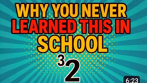 Why you didn't learn tetration in school[Tetration]