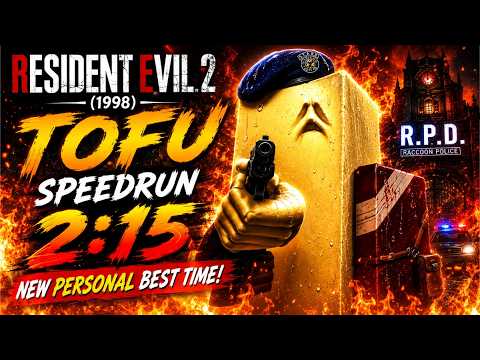 Resident Evil 2 (1998) TOFU SPEEDRUN 2:15 (NEW PERSONAL BEST TIME!)