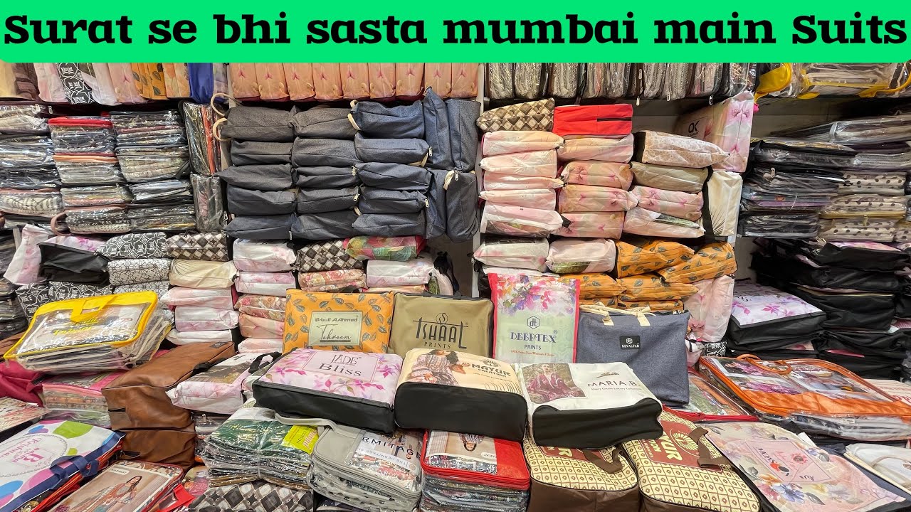 Surat se Sasta To Surat Kyun Hai Jana | Printed Cotton Suits Wholesaler Mumbai