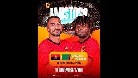 Angola x Zâmbia  (Amistoso)