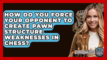 How Do You Force Your Opponent To Create Pawn Structure Weaknesses In Chess? - The Board Game Xpert