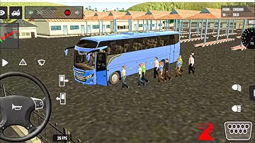 euro coach bus simulator 💥 || indonesia bus simulator part-4 #bus​ #game​ #simulator​ #aksgamerz​