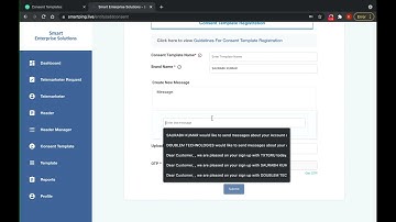 How To Apply Consent Templates On SmartPing