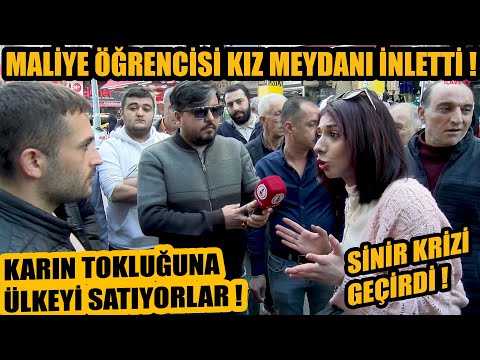 AKP'li amca yapılan hizmetlere bakın dedi ! Maliye öğrencisi depremzede kız ağzına geleni söyledi !