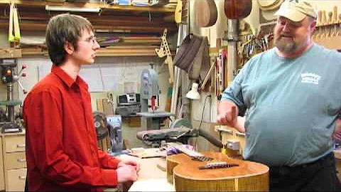 Jim Blilie at Barbarossa Guitars Shows Us His B-OO...