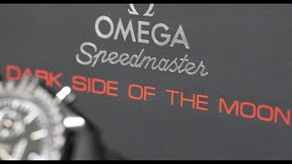 Omega Speedmaster - Dark Side of the Moon