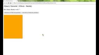 FINISH METHOD IN JQUERY EFFECTS DEMO