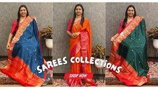 Soft Silk Saree's Collections ✨ || 𝐆𝐋𝐈𝐓𝐙𝐈𝐍𝐃𝐈𝐀 FASHIONS 🛍 screenshot 4