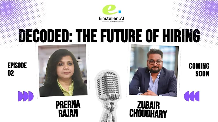 𝐓𝐑𝐀𝐈𝐋𝐄𝐑 𝐎𝐔𝐓 𝐍𝐎𝐖 | 𝐃𝐞𝐜𝐨𝐝𝐞𝐝: 𝐓𝐡𝐞 𝐅𝐮𝐭𝐮𝐫𝐞 𝐨𝐟 𝐇𝐢𝐫𝐢𝐧𝐠  #airecruitment #podcast