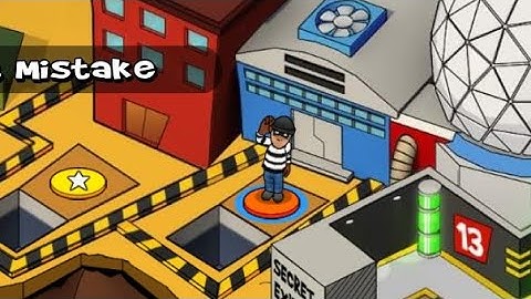 Robbery Bob chapter 3 level 5 ( a great mistake )