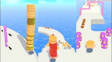 Pancake 🥞 Run🏃SpeedRun🏃🏃🏃 Level 31-32-33 | Android & iOS Gaming | DestroyerH