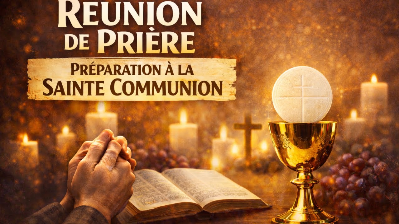 RÉUNION DE PRIÈRE | PRÉPARATION À LA SAINTE COMMUNION | January 1st ...