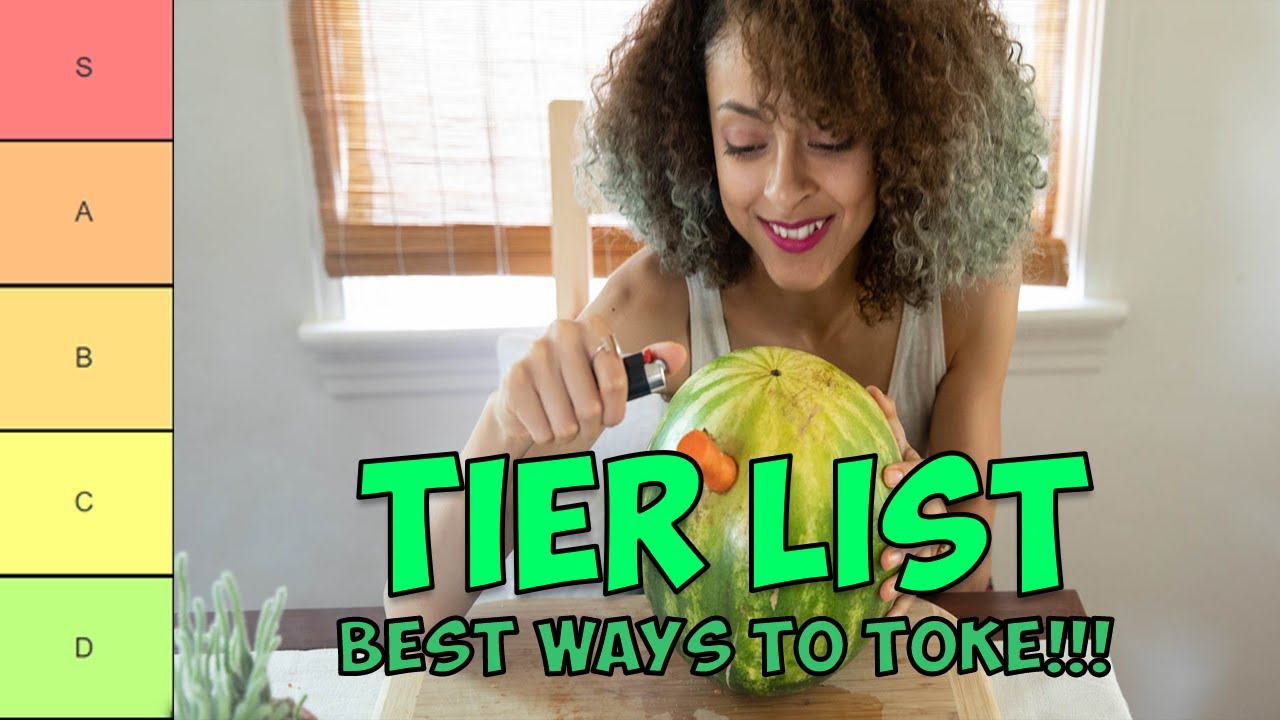 BEST WAYS TO SMOKE!┃Tier List