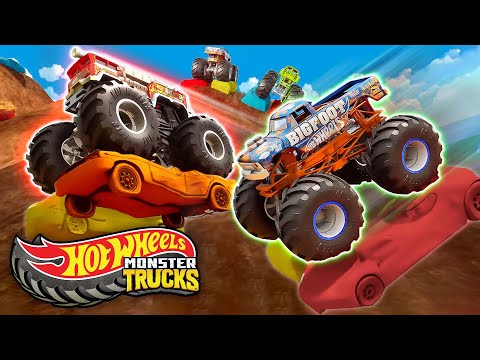 HotWheels☆MonsterTrucksBIGRIGS5アラームロコパンク Amazon