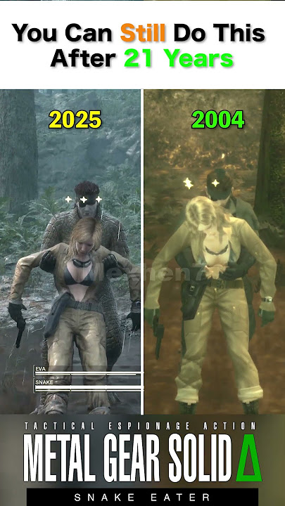 Which Version is Better? #metalgearsoliddelta #mgs3 #metalgearsolid3remake