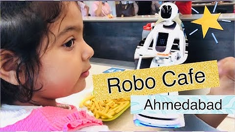 Robo Cafe At Science City | Ahmedabad | Robotic Cafe At Ahmedabad | Fun With Ridhyaa