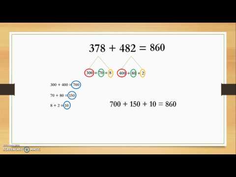 Adding Multi Digit Numbers