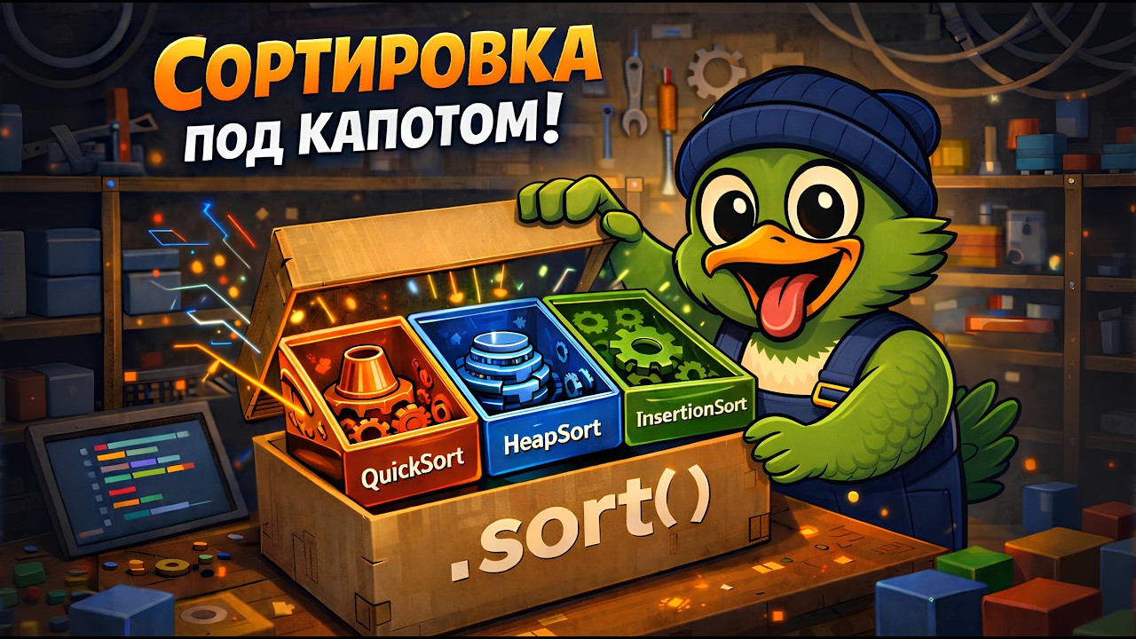 .sort() работает БЫСТРЕЕ, чем вы думали