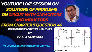 Chapter 7 Q46 Capacitors and Inductors: Hayt