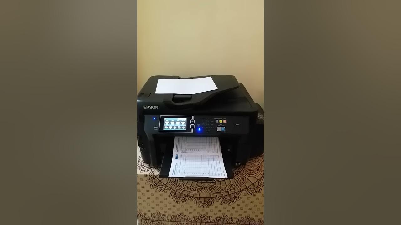 Epson l1455 Automatic duplex printing (both side) YouTube