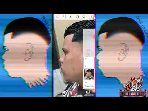 TUTORIAL COMO FAZER CARICATURA CORTE DO JACA