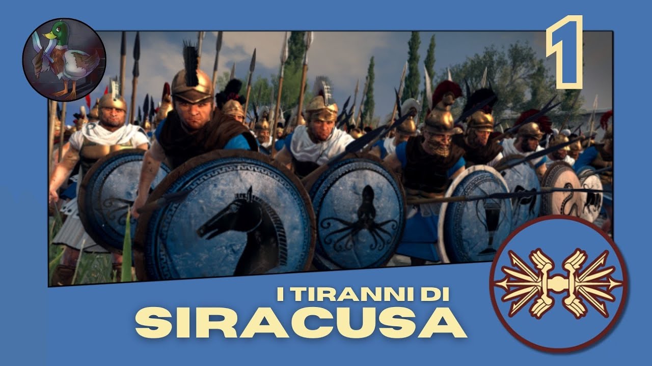 I Tiranni di SIRACUSA - TOTAL WAR ROME 2 | Gameplay ITA #1