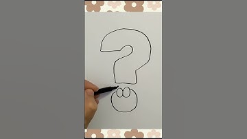 How to Draw Question mark Learn to Draw #shorts #viral #drawing #art #like #fyp