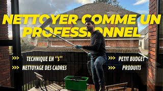 Comment laver une vitre sans traces ? La technique des PROS