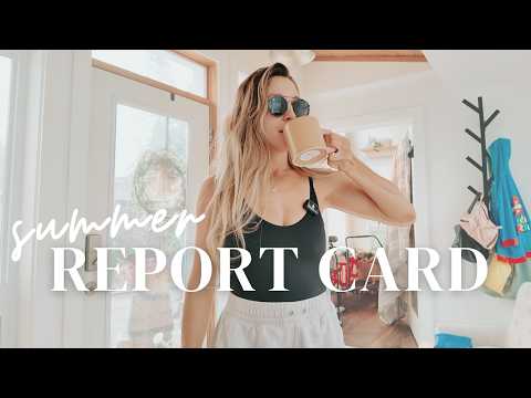 checking out of summer 2026 🌻 goal check-in, garden tour & life lately