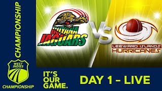 🔴LIVE Guyana vs Leewards - Day 1 | West Indies Championship | Thursday 5th March 2020