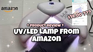 TESTING A $14 AMAZON L.K.E LED/UV LAMP | New Ergonomic Design for Nail Techs | *PRODUCT REVIEW*