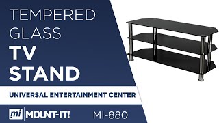 How to Assemble your TV Stand, Mount-It! Entertainment Center, Glass (MI-880)
