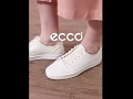 ECCO SOFT 8 W 簡約柔軟皮革休閒鞋 女-白 product youtube thumbnail