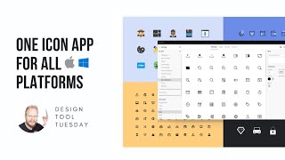 One Icon Management App for All Platforms - Design Tool Tuesday, Ep59
