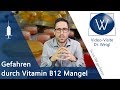 Vitamin B12 Mangel - Anzeichen, Symptome & Mythen rund um Krankheiten & Lebensmittel mit Cobalamin