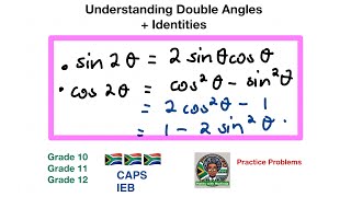 Double Angles | Grade 12 Trigonometry