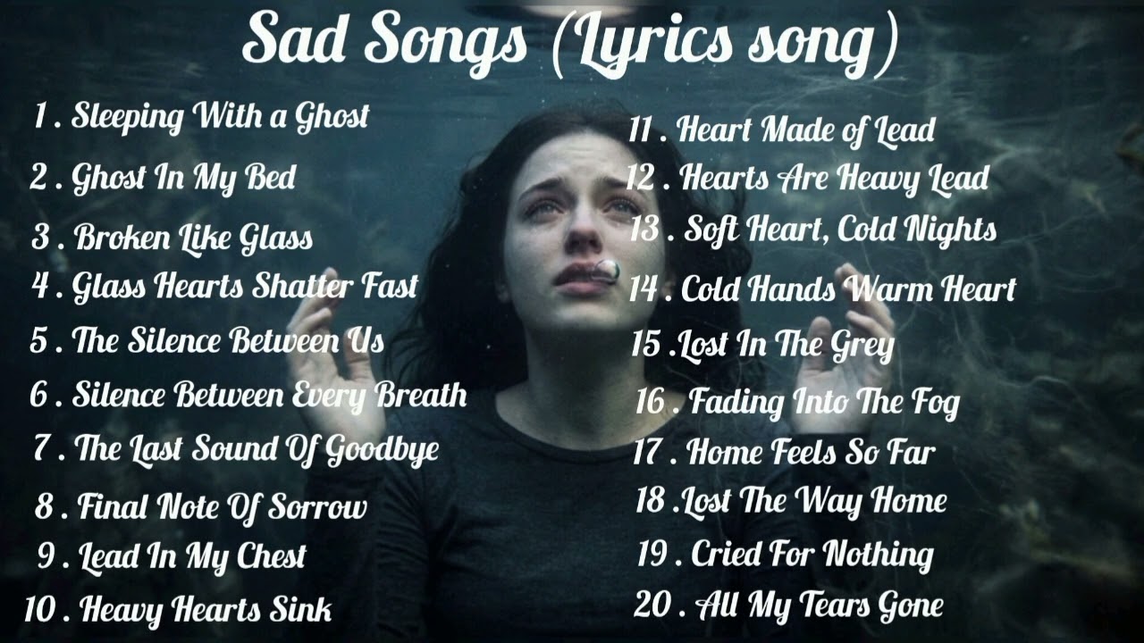 Beautiful Vibes Relaxing Music - lyrics song| Sad Soft Acoustic Playlist | Heartfelt Ballads