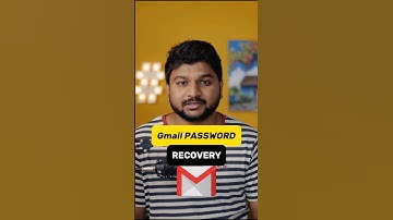 Recover GMAIL password