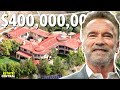 Inside Arnold Schwarzenegger's $400 MILLION Mansions
