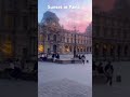 Sunset in paris