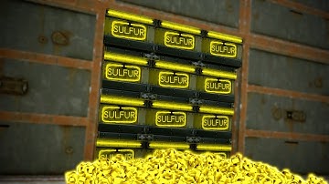 I Raided BIG Clan Loot Rooms and Found a SULFUR Stockpile!
