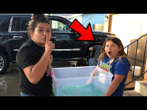 slime-prank-on-our-dad!