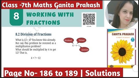 NCERT Class 7th Maths Ganita Prakash Chapter -8 Working With Fraction | Solutions