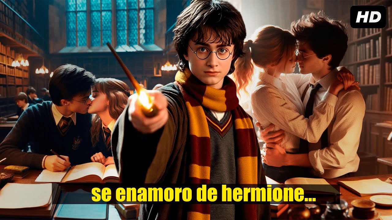 QHPS Harry Se Enamoraba Perdidamente De Hermione? HARRY X HERMIONE