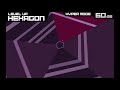 SuperHexagon lvl 4 walkthrough | прохождение, уровень 4