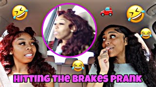 HITTING THE BRAKES 😱 AND DRIVING CRAZY PRANK ON CHLOE 🤣 | **FUNNY MUST WATCH**