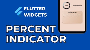 How to add Percent Indicator to Flutter app? || Flutter Widget Tutorial