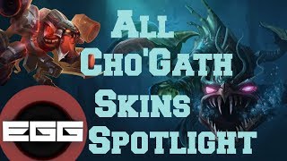 All Cho' Gath Skins Spotlight - League of Legends Skin Review [HD]